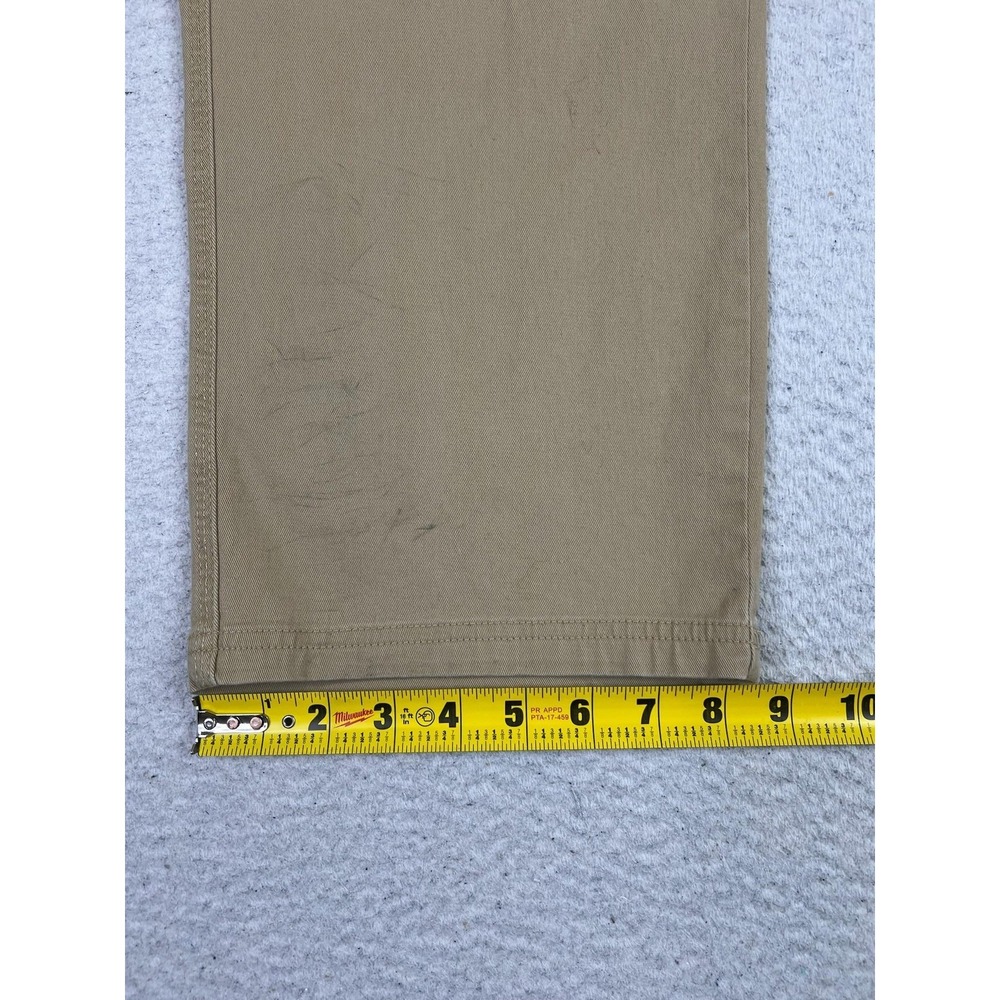 Columbia Pants Mens 38x32 (Fits 40x32) Khaki‎ Regular Fit Cotton Stretch Outdoor - Picture 11 of 12